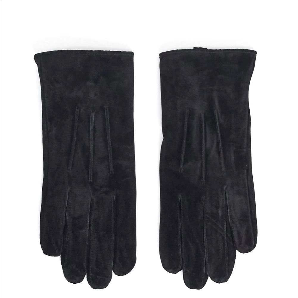 **NEW** Soft Black Suede Winter Glove